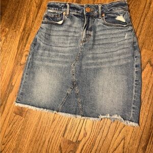 LOFT Blue Denim skirt